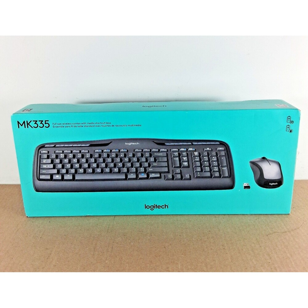 Logitech MK335 Wireless Keyboard & Mouse Combo